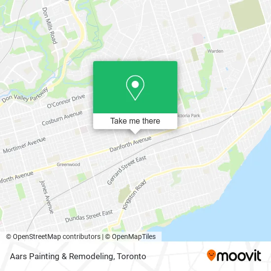 Aars Painting & Remodeling map