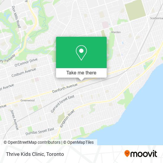 Thrive Kids Clinic map