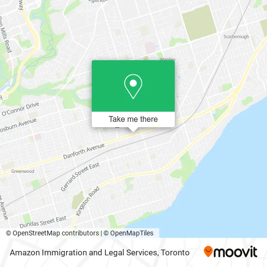 Amazon Immigration and Legal Services map