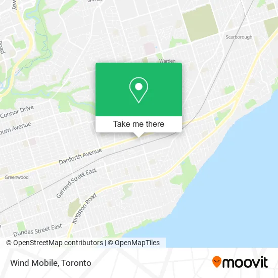 Wind Mobile map
