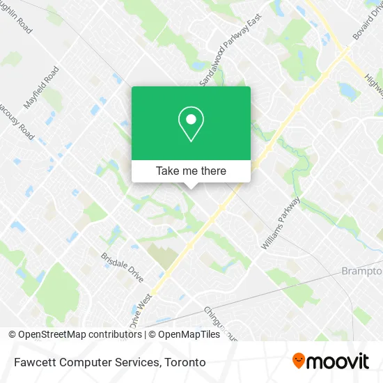 Fawcett Computer Services map