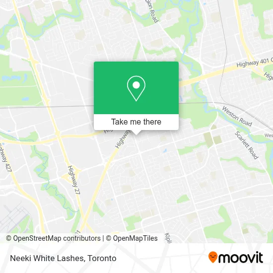 Neeki White Lashes map