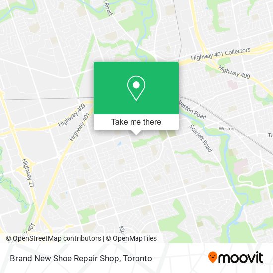 Brand New Shoe Repair Shop map