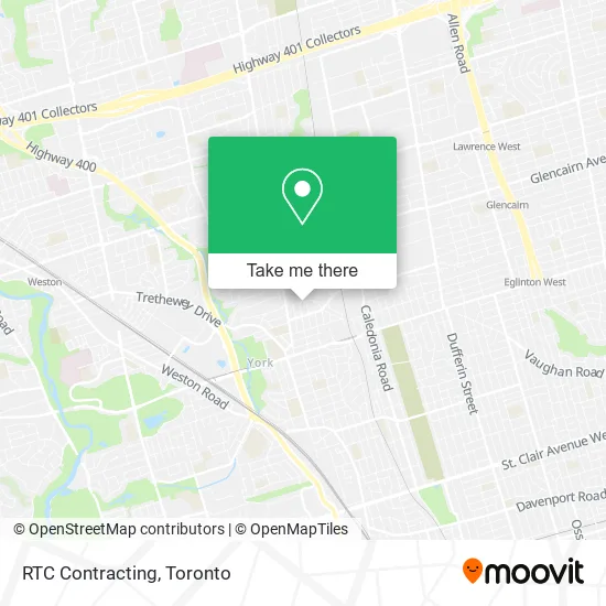 RTC Contracting map