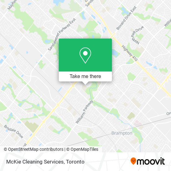 McKie Cleaning Services map