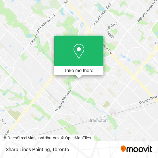 Sharp Lines Painting map