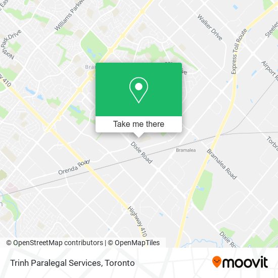 Trinh Paralegal Services map
