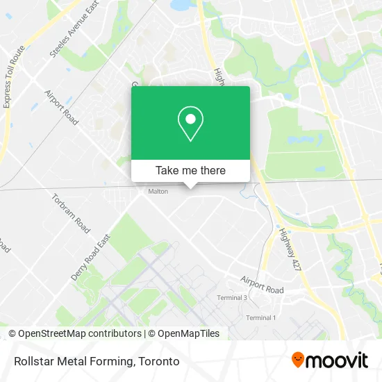Rollstar Metal Forming map