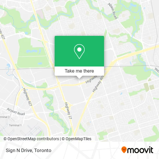 Sign N Drive map