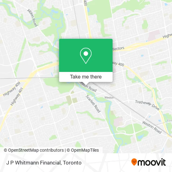 J P Whitmann Financial map