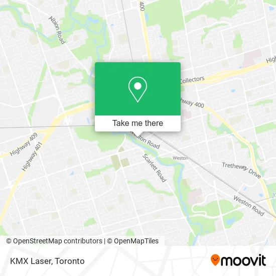 KMX Laser map