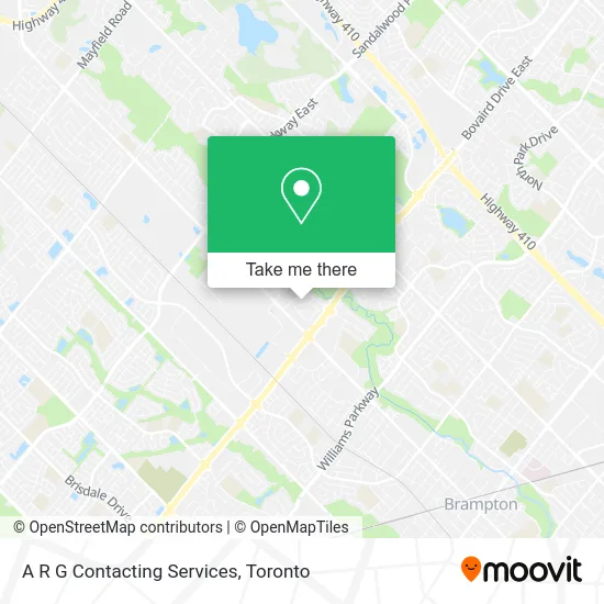 A R G Contacting Services map