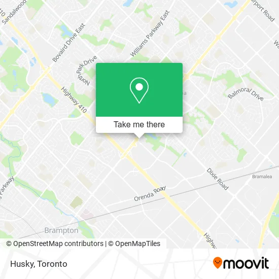 Husky map
