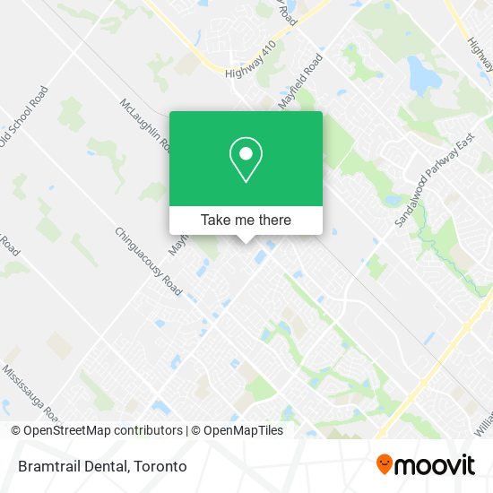 Bramtrail Dental map