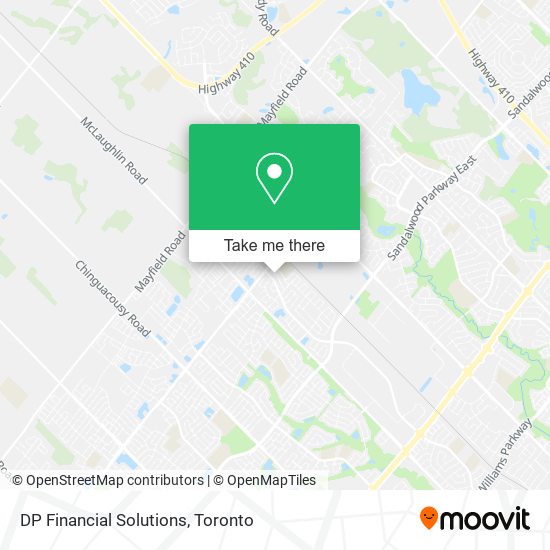 DP Financial Solutions map