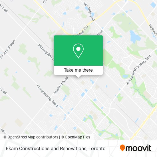 Ekam Constructions and Renovations map