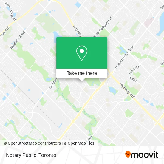 Notary Public map