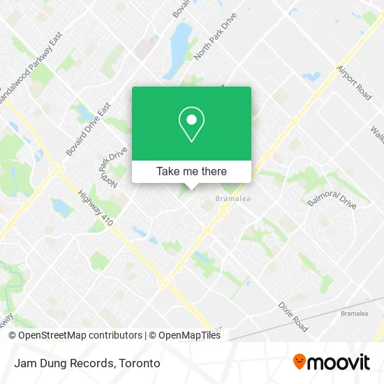 Jam Dung Records map