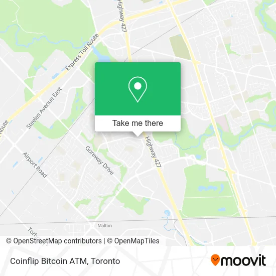 Coinflip Bitcoin ATM map