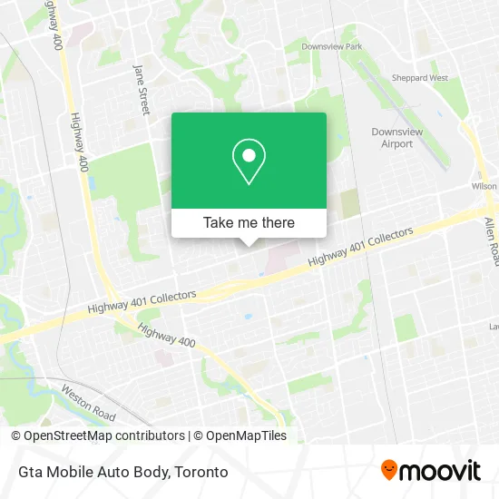 Gta Mobile Auto Body map