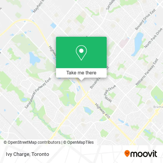 Ivy Charge map