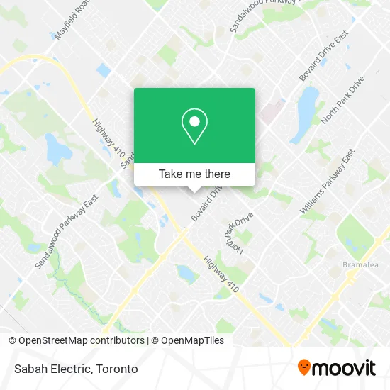 Sabah Electric map