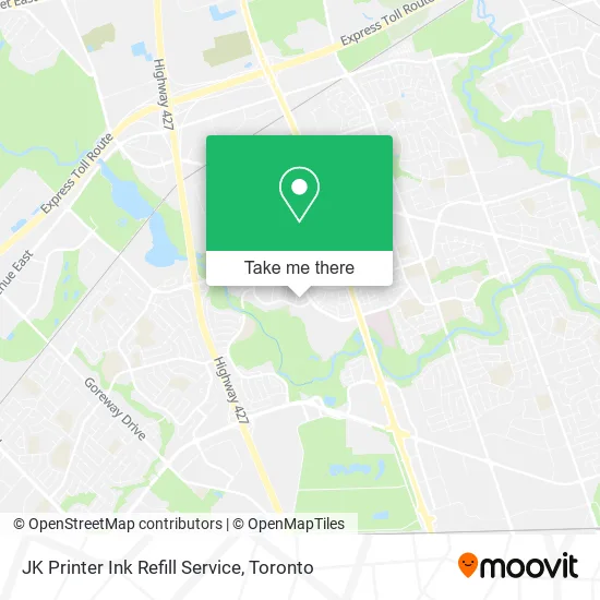 JK Printer Ink Refill Service map