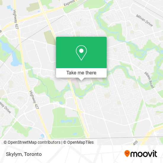 Skylym map
