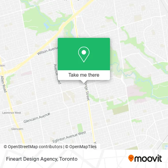 Fineart Design Agency map