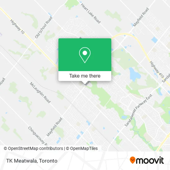 TK Meatwala map