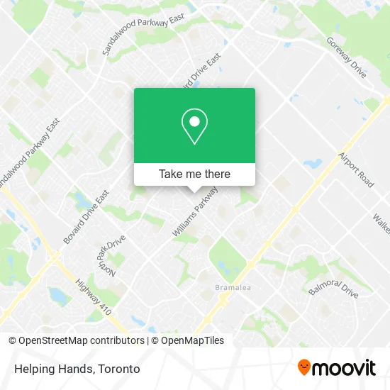 Helping Hands map