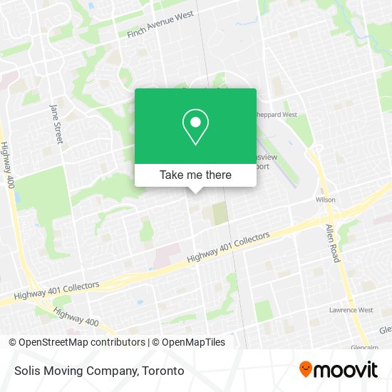 Solis Moving Company map
