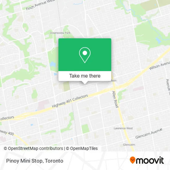 Pinoy Mini Stop map