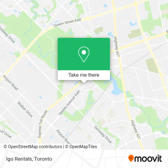Igo Rentals map