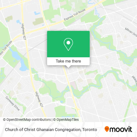Church of Christ Ghanaian Congregation map