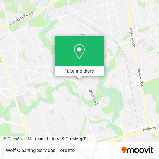 Wolf Cleaning Services map