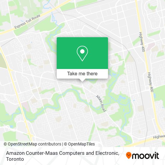 Amazon Counter-Maas Computers and Electronic map