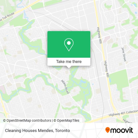 Cleaning Houses Mendes map