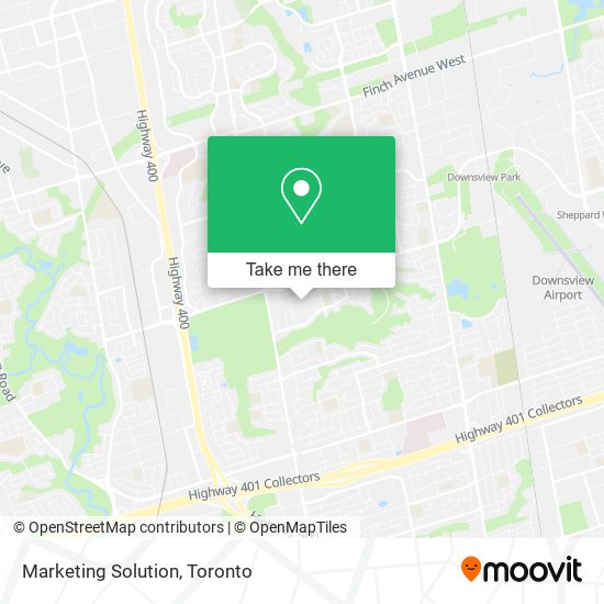 Marketing Solution map