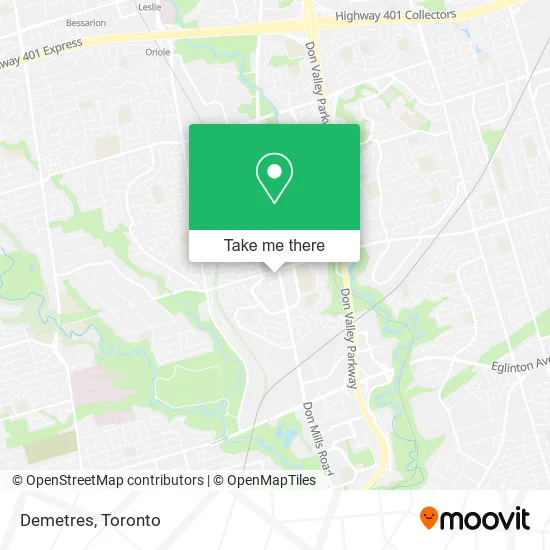 Demetres map