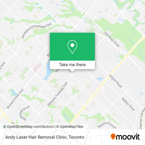 Andy Laser Hair Removal Clinic map