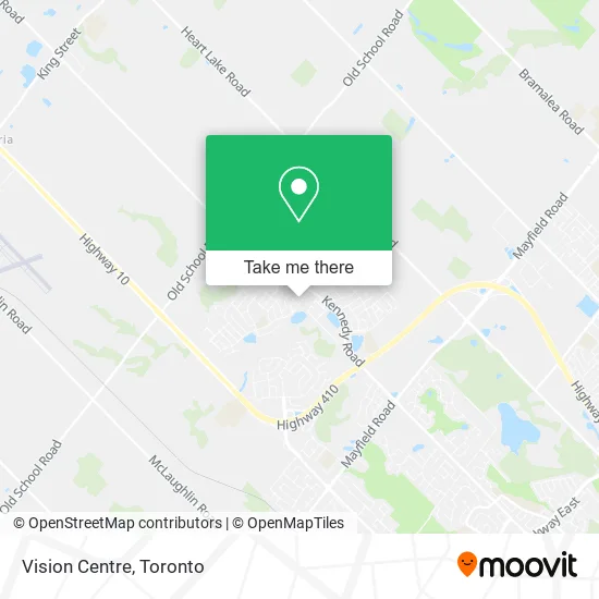 Vision Centre map