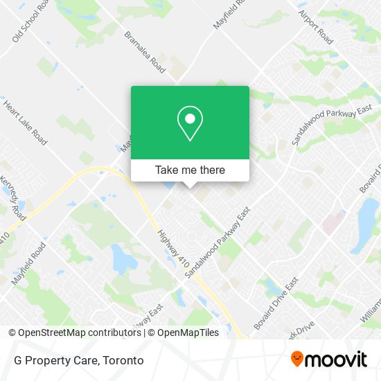 G Property Care map