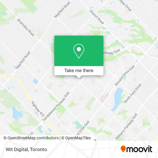 Wit Digital map