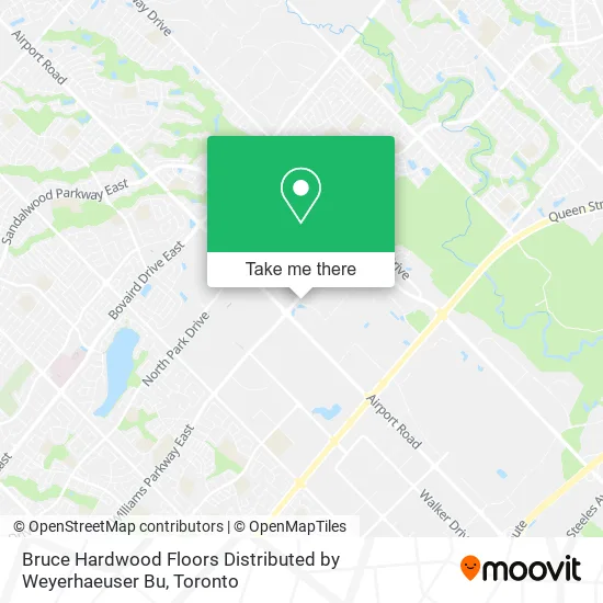 Bruce Hardwood Floors Distributed by Weyerhaeuser Bu map