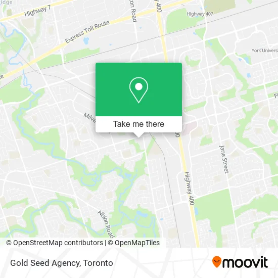 Gold Seed Agency map