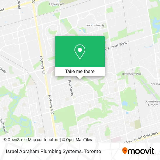 Israel Abraham Plumbing Systems map
