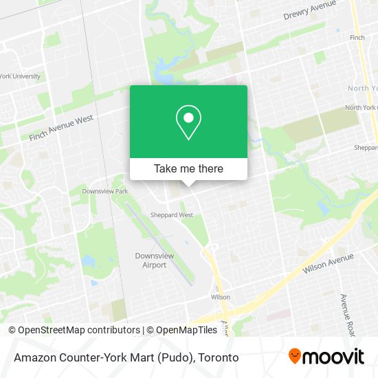 Amazon Counter-York Mart (Pudo) map