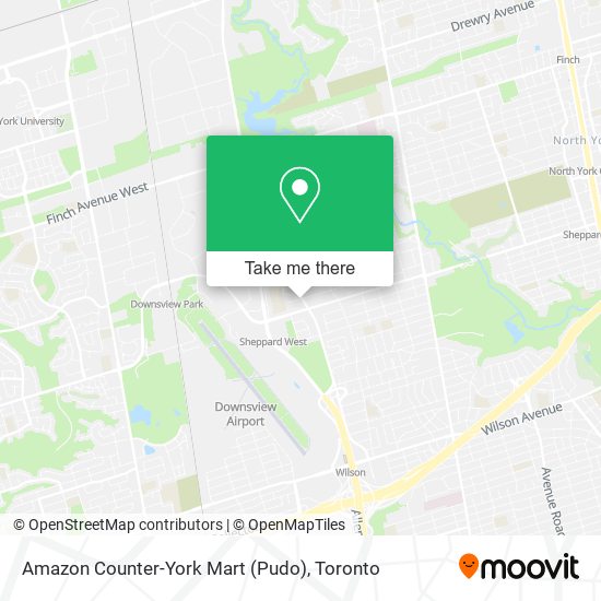 Amazon Counter-York Mart (Pudo) plan