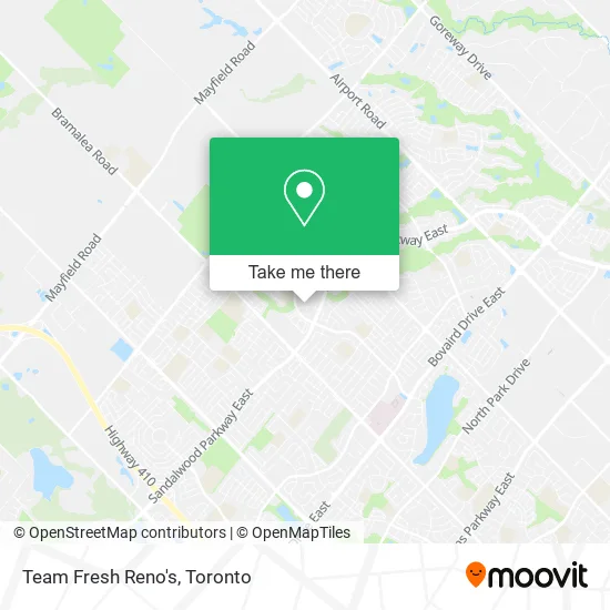 Team Fresh Reno's map
